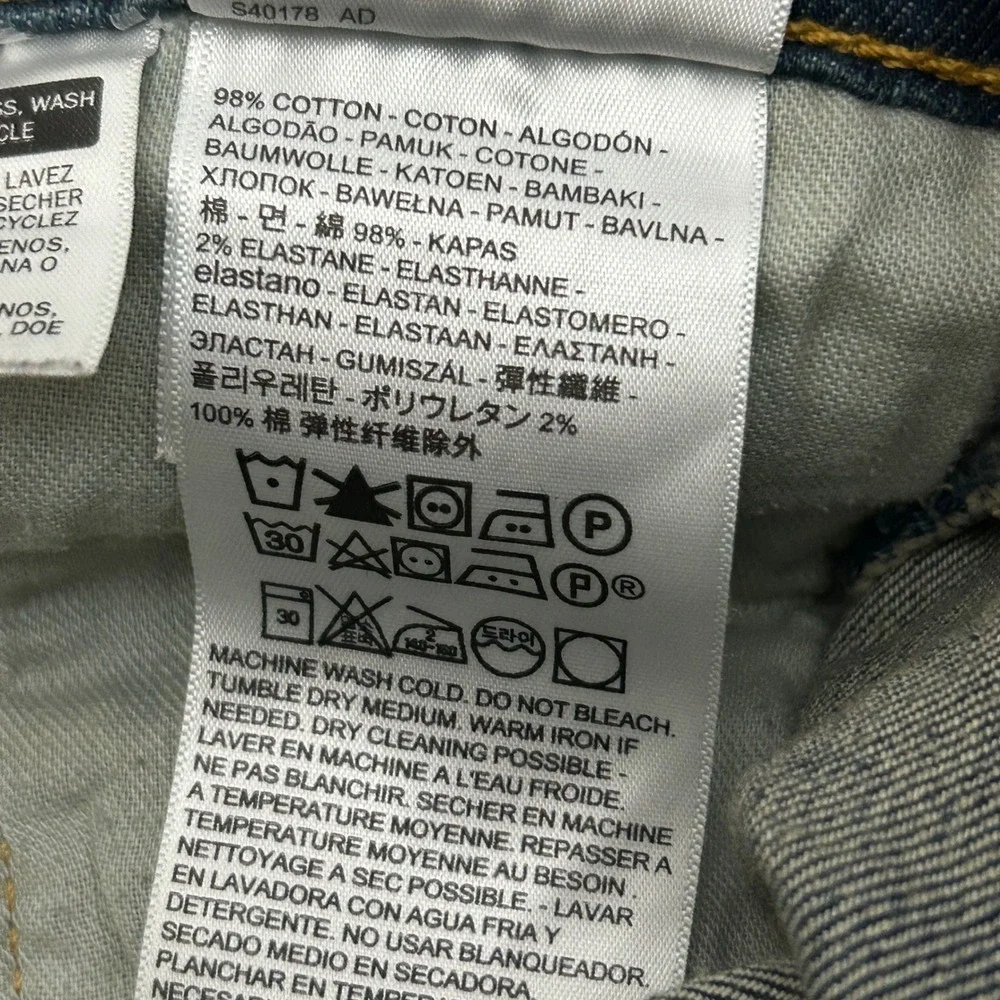 Levi's 559 Relaxed Straight Jeans 31x30 Blue Medium Wash Denim Mens‎